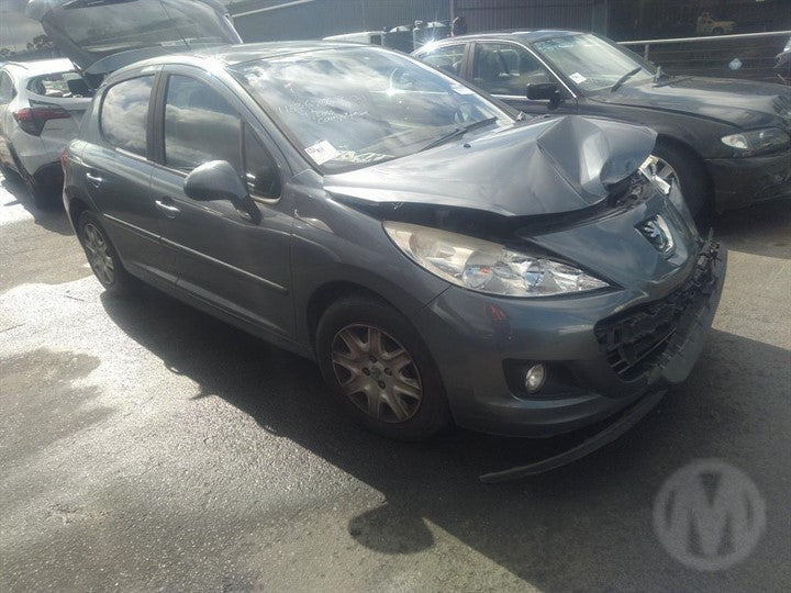 2010 PEUGEOT 207 A7, STANDARD TYPE, CHROME EDGE ON DIALS, 03/07-12/12 6452R4 HEATER AC CONTROLS