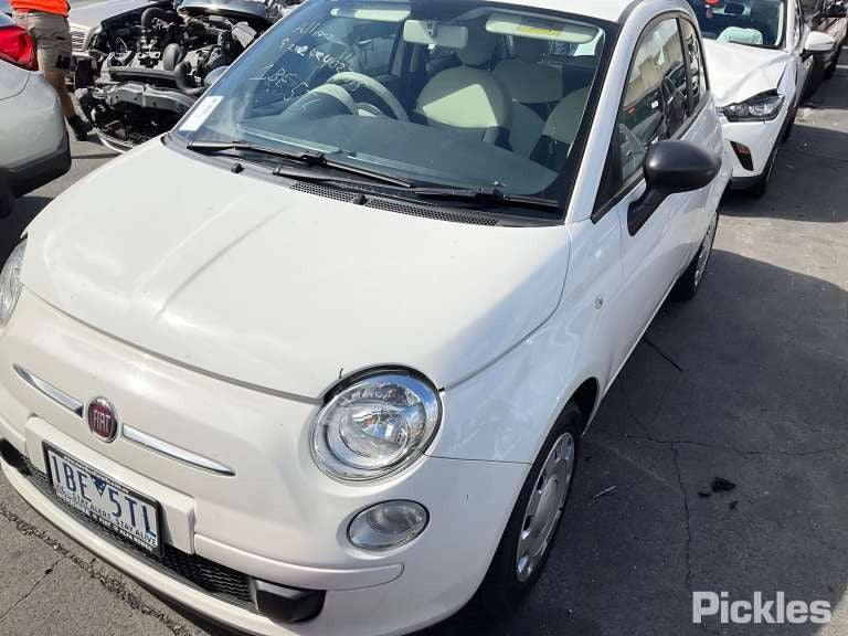 2014 FIAT 500 RH SIDE, 03/08- 735643369 SUNVISOR