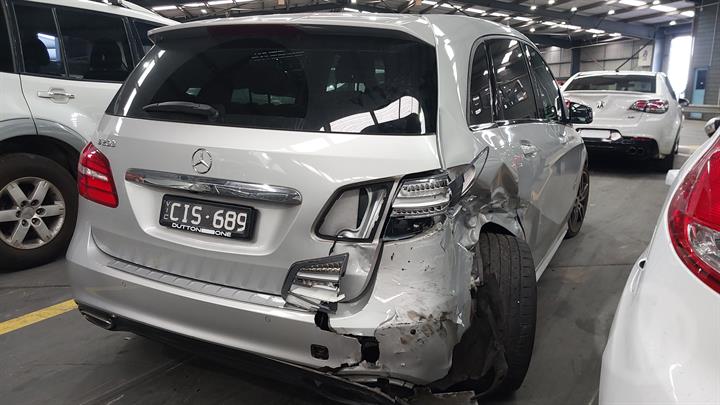 2016 MERCEDES B CLASS W246, 12/11-02/19 LEFT REAR DOOR SLIDING