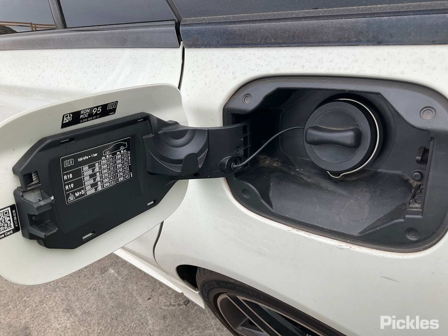 2017 MERCEDES CLA CLASS X117, 09/13-02/19 A1177350710 LEFT REAR DOOR WINDOW