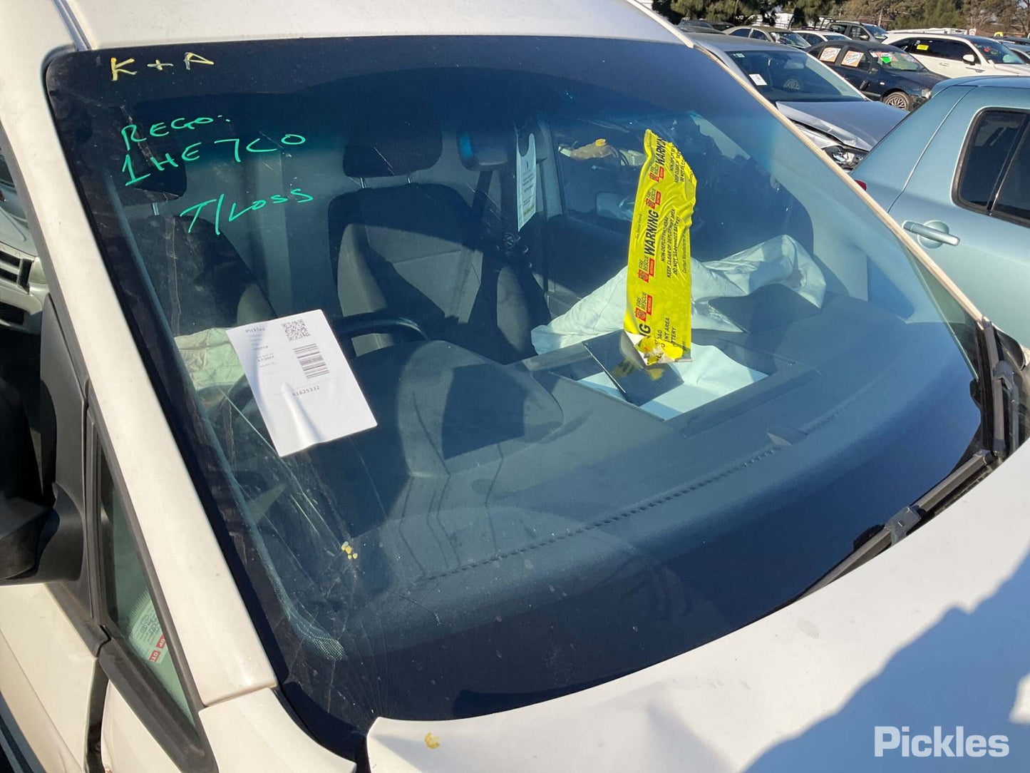 2016 VOLKSWAGEN CADDY NON CLIMATE CONTROL TYPE, 2KN, 12/15-02/21 1K8907426AM HEATER AC CONTROLS