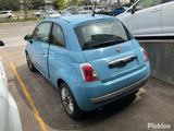 2014 FIAT 500 IN BODY, HATCH, LIGHT GREY LENS EDGING, 03/08-09/15 51885545 RIGHT TAILLIGHT