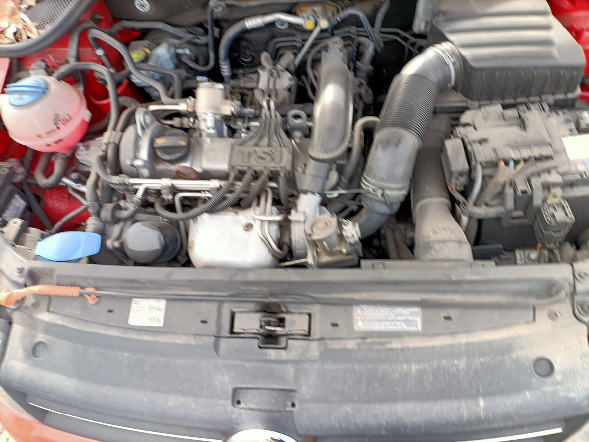 2010 VOLKSWAGEN POLO ENGINE ECU, 1.2, PETROL, AUTO, P/N 03F906070E, ECU ONLY, 6R, 05/10-05/14 ECU