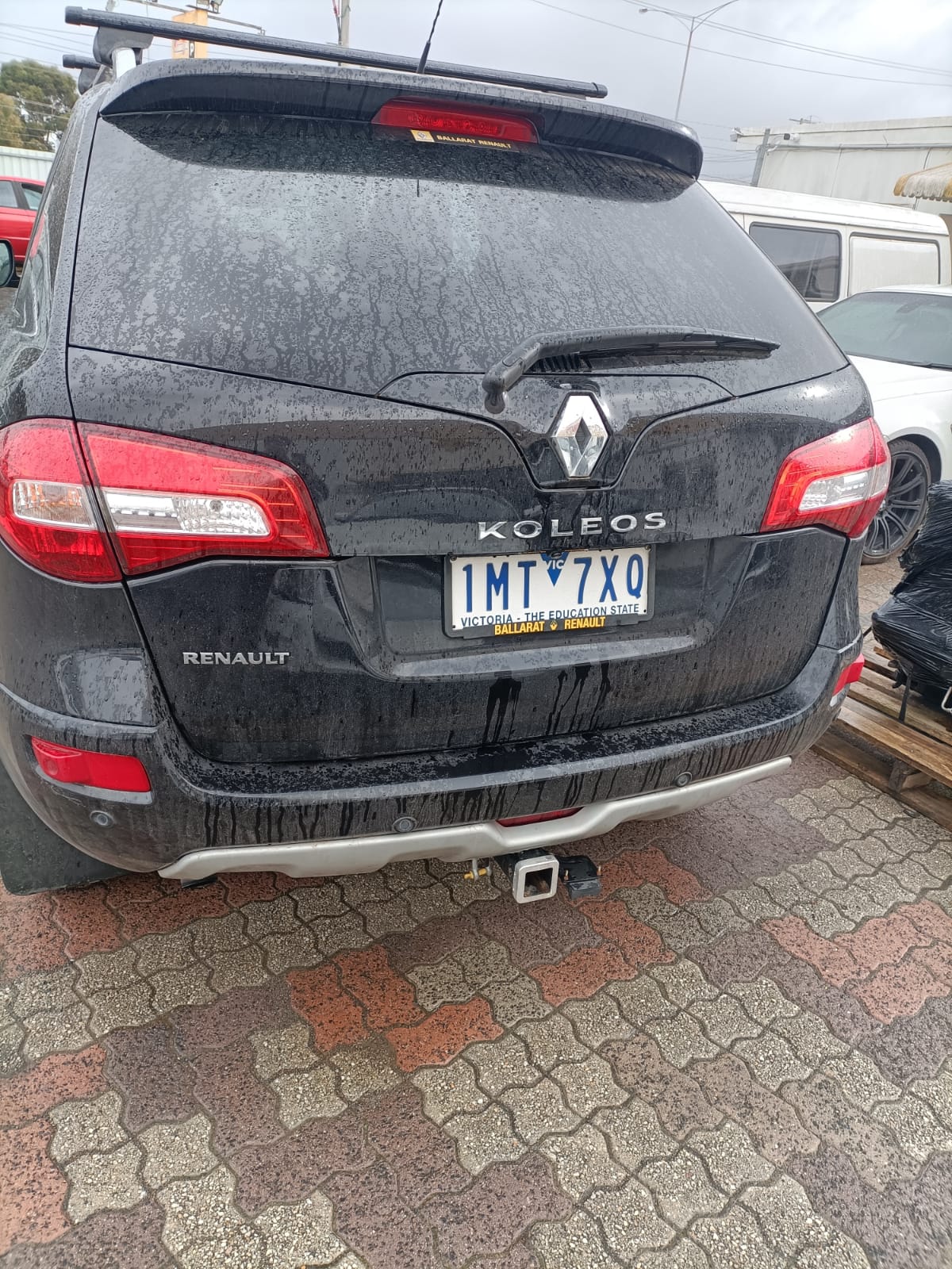2015 RENAULT KALEOS H45, W/ PARK SENSOR TYPE, 03/13-04/16 REAR BUMPER
