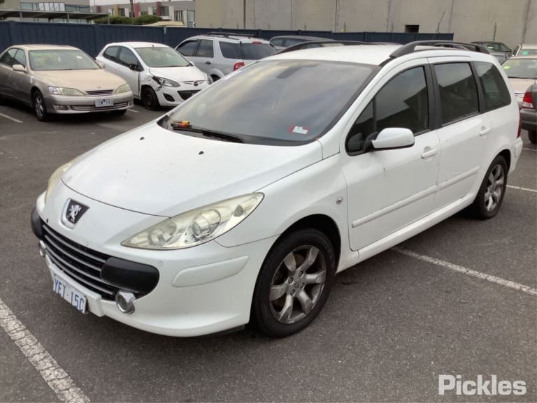2007 PEUGEOT 307 RIGHT FRONT DOOR LOCK, 5DR HATCH/WAGON, T5, 12/01-12/08 9136AA DOOR BOOT GATE LOCK