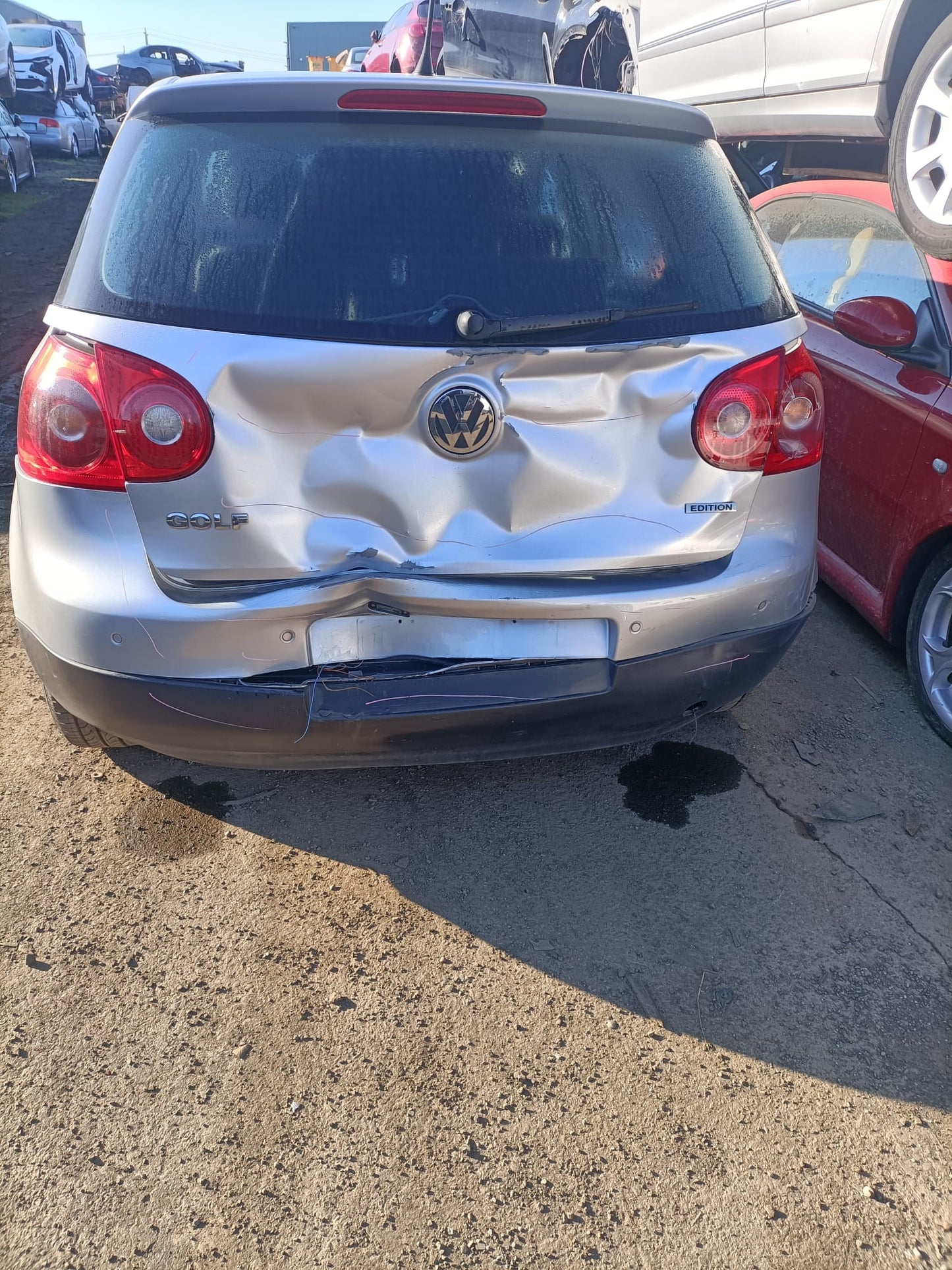 2008 VOLKSWAGEN GOLF 1.6, PETROL, P/N 06A133062AT, BSE/BSF CODE, GEN 5, 07/04-02/09 06A133062AT THROTTLE BODY