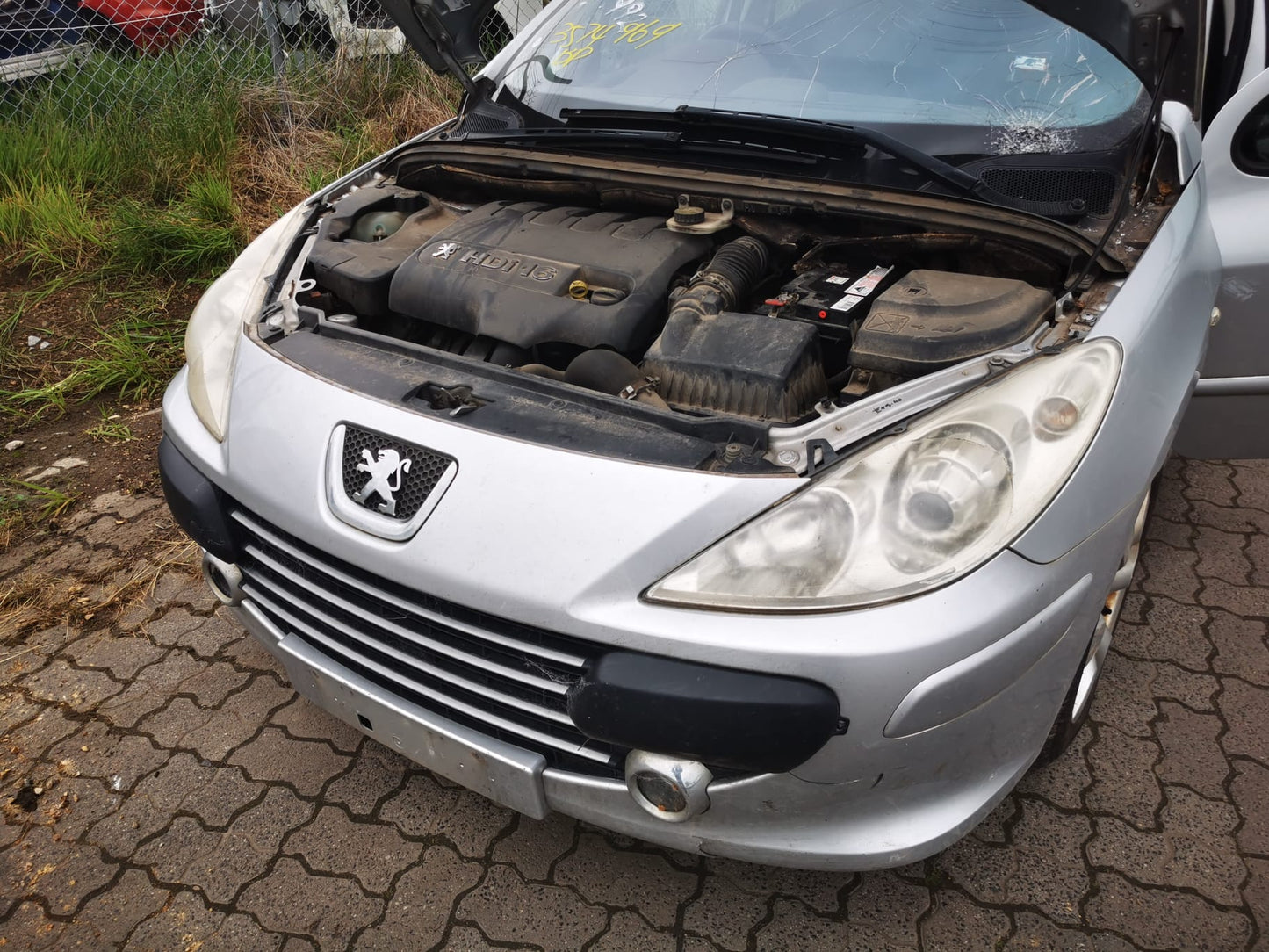 2007 PEUGEOT 307 UNDER CAR, WAGON, T6, 10/05-12/08 CATALYTIC CONVERTER