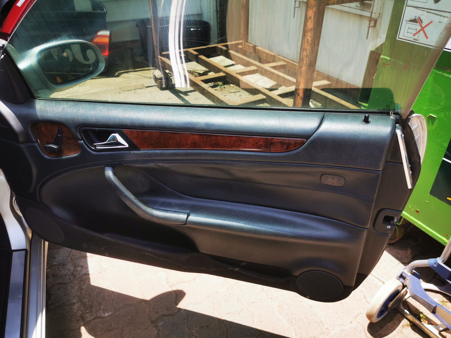 2000 MERCEDES CLK BUMPER BAR (CENTRE), C208/A208, 10/97-05/03 A2088800340 PA REAR BUMPER