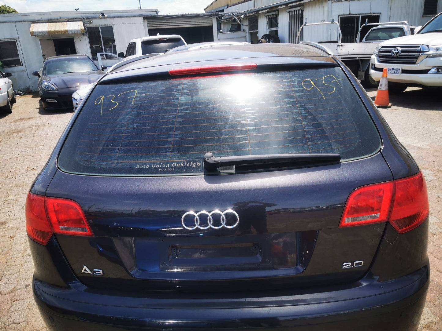 2005 AUDI A3 A3, 8P, 5DR HATCH, 02/05-07/08 8P4945095G LEFT TAILLIGHT