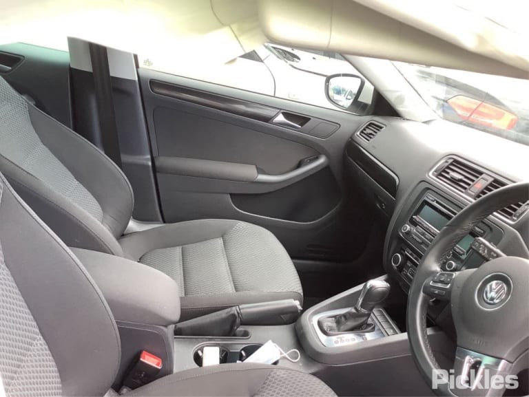 2012 VOLKSWAGEN JETTA LEATHER, 1B, 02/11-12/17 5C0419091AK STEERING WHEEL