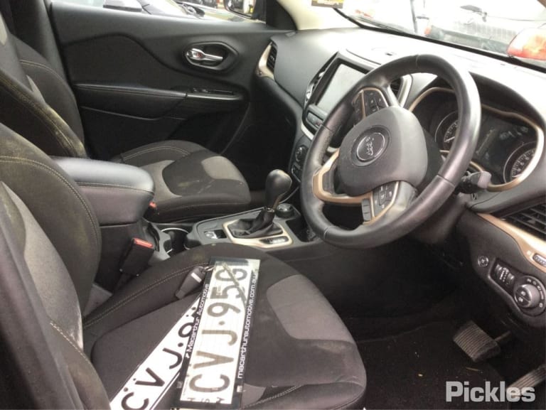 2014 JEEP CHEROKEE KL, 02/14-11/22 RIGHT FRONT DOOR