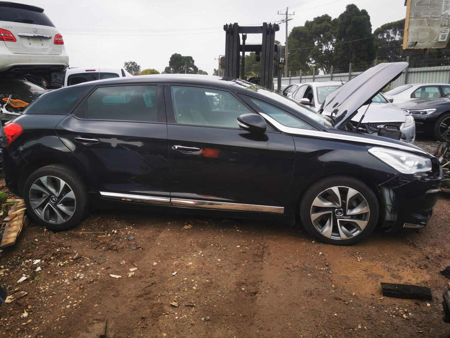 2014 CITROEN DS5 HEAD, 09/12-12/16 LEFT AIRBAG