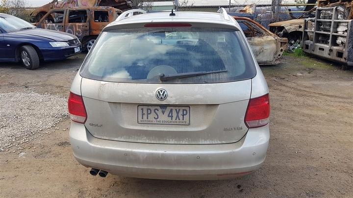 2010 VOLKSWAGEN GOLF GEN 6, WAGON, 09/09-01/13 1K9845025 LEFT REAR DOOR WINDOW