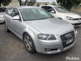 2008 AUDI A3 AUTO, FWD, PETROL, 1.8, TURBO, 8P, KDD CODE, 05/07-09/08  02E300044PX KDD TRANS GEARBOX
