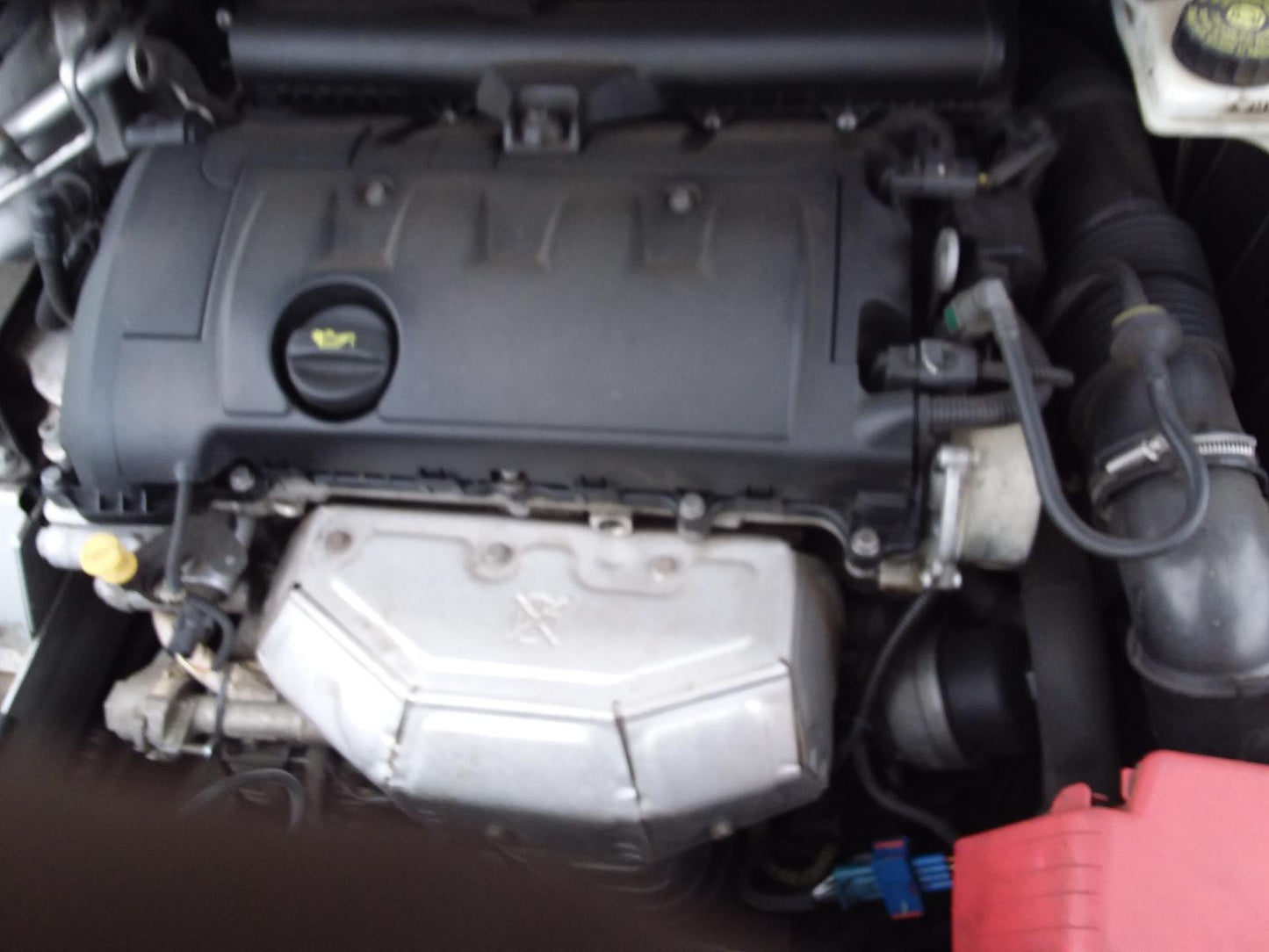 2009 PEUGEOT 308 LEFT FRONT DOOR LOCK, T7, HATCH/WAGON, 09/07-12/13 DOOR BOOT GATE LOCK