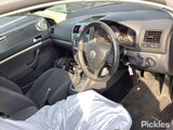2008 VOLKSWAGEN GOLF LH FRONT, SEAT BELT ONLY, GEN 5, 07/04-02/09 1K4857705AS SEAT BELT STALK
