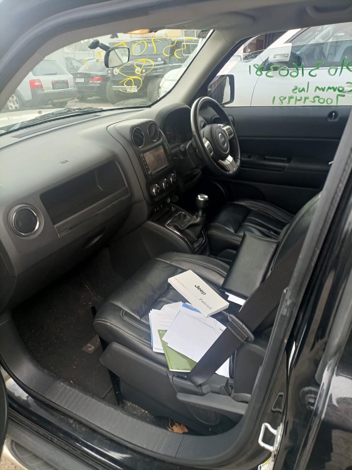 2011 JEEP PATRIOT STEERING WHEEL, MK, 08/07-12/16 RIGHT AIRBAG