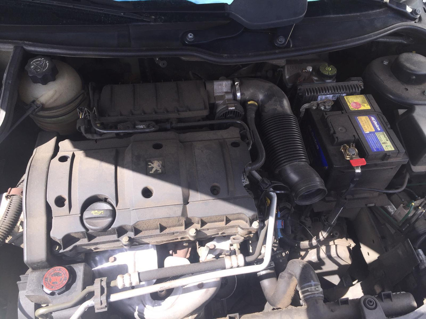 2005 PEUGEOT 206 T1, DIGITAL CLIMATE CONTROL TYPE, 10/99-11/07 6451ZH HEATER AC CONTROLS