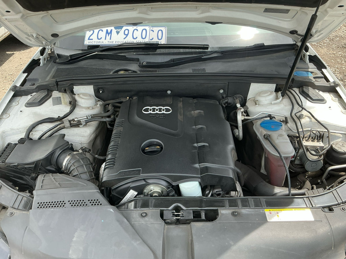 2011 AUDI A4 PETROL, 1.8, B8 8K, 02/08-06/12 STEERING PUMP