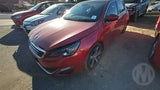 2019 PEUGEOT 308 AUTO, PETROL, 1.2, TURBO, T9, VIN VF3L*HNY, 10/14-01/21  TRANS GEARBOX