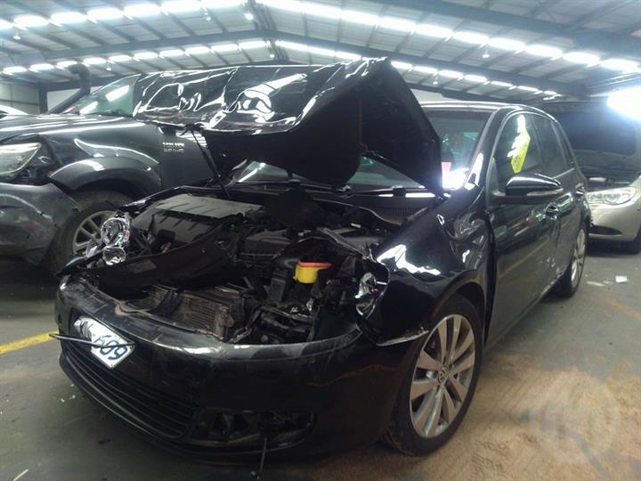 2010 VOLKSWAGEN GOLF LEFT FRONT DOOR LOCK, GEN 6, HATCH/CABRIO, P/N 5K2837015, 10/08-01/16 5K2837015 DOOR BOOT GATE LOCK