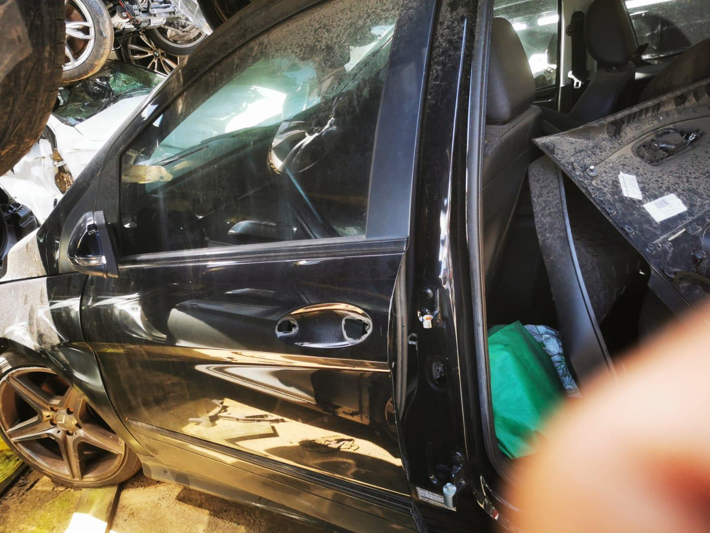 2010 MERCEDES B CLASS W245, 11/05-06/11 A1697800205 ROOF GLASS SUNROOF T