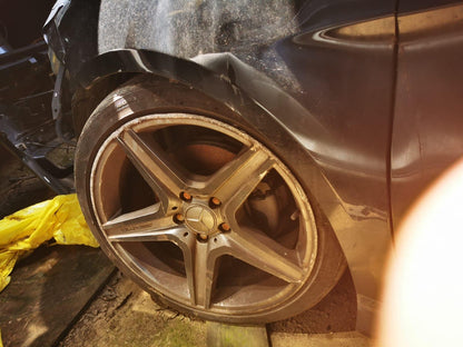 2010 MERCEDES B CLASS W245, 03/05-06/11 A1697302105 RIGHT REAR DOOR SLIDING