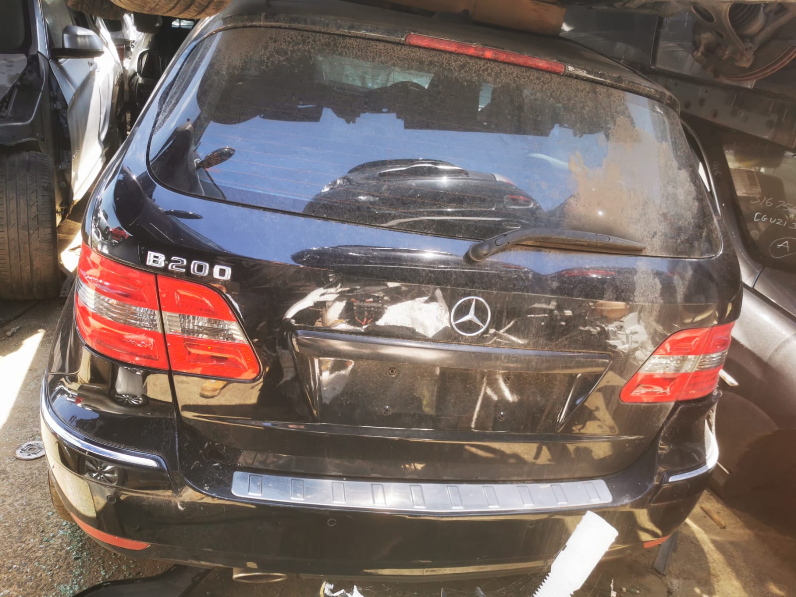 2010 MERCEDES B CLASS W245, XENON TYPE, 09/08-06/11 A1698208661 RIGHT HEADLAMP