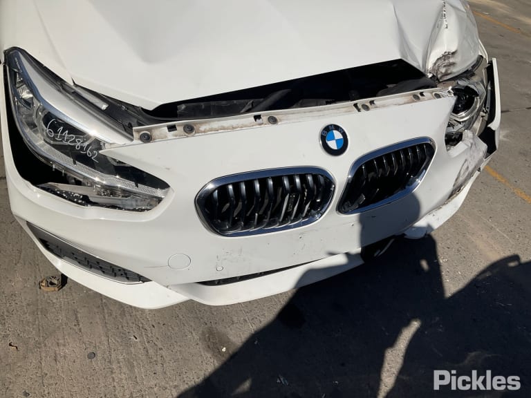 2017 BMW 1 SERIES F20, HATCH, LH REAR, SEAT BELT ONLY, 06/11-04/19 S3724330904 SEAT BELT STALK