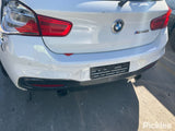 2017 BMW 1 SERIES F20, HATCH, M SPORT, W/ PARK SENSOR & PARK ASSIST TYPE, 03/15-04/19 51128067800 REAR BUMPER