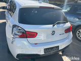 2017 BMW 1 SERIES F20, HATCH, M SPORT, W/ PARK SENSOR & PARK ASSIST TYPE, 03/15-04/19 51128067800 REAR BUMPER