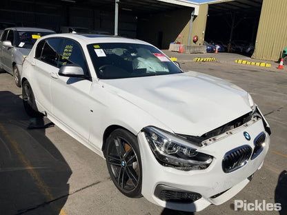 2017 BMW 1 SERIES F20, HATCH, RH REAR, SEAT BELT ONLY, 06/11-04/19 619185100E SEAT BELT STALK