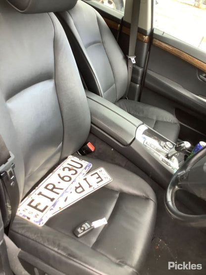 2010 BMW 5 SERIES F07, DOOR REG ASSY (REG AND MOTOR), 02/10-01/17 51357197923 LEFT REAR WND REG MOTOR