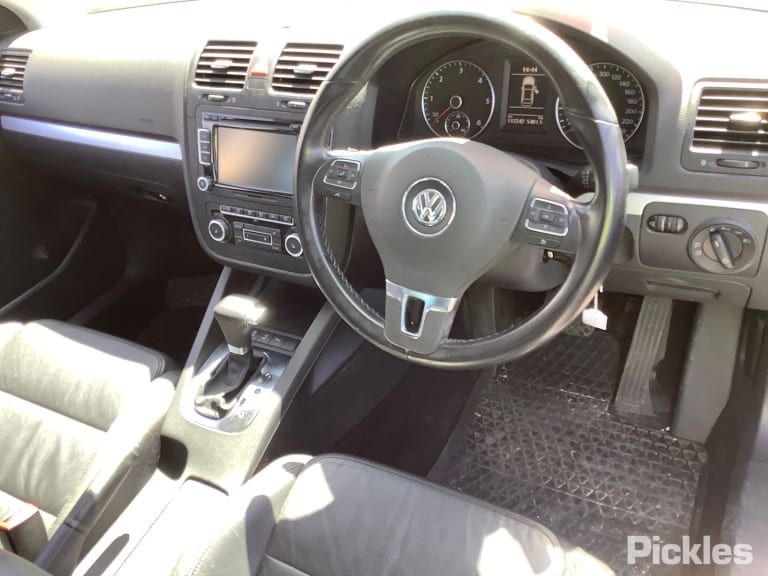 2010 VOLKSWAGEN JETTA 1KM, 02/06-07/11 1K5845202B RIGHT FRONT DOOR WINDOW