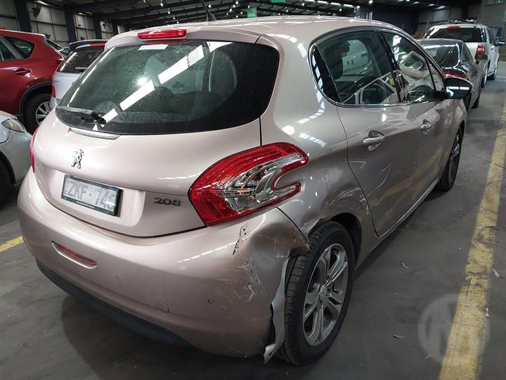 2012 PEUGEOT 208 A9, P/N 1608727580, 10/12-12/18  ABS PUMP MODULATOR