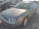 2003 AUDI A4 RH FRONT, SEAT BELT ONLY, B6, SEDAN/WAGON, 07/01-02/05  8E0857706G SEAT BELT STALK