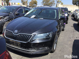 2019 SKODA SUPERB AUTO, FWD, PETROL, 2.0, SYZ CODE, NP,  03/16- 0D9300043F TRANS GEARBOX