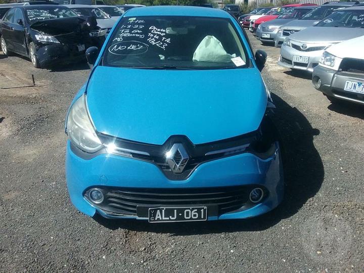 2013 RENAULT CLIO X98, BLACK, POWER FOLDING (9 WIRE), 09/13-07/16 963024349R LEFT DOOR MIRROR