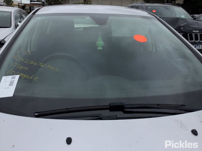 2012 PEUGEOT 308 T7, HATCH, ACCESS, NON PARK SENSOR TYPE, 08/11-12/13 7410EP REAR BUMPER