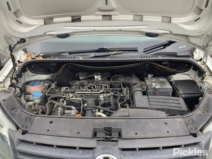 2013 VOLKSWAGEN CADDY 2K, 08/10-06/15 7N0907426BT HEATER AC CONTROLS