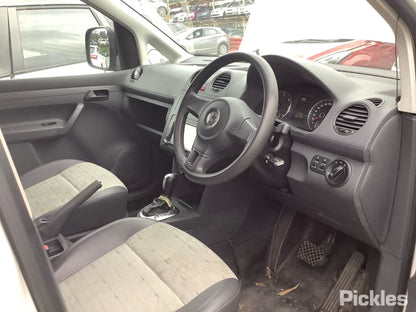 2013 VOLKSWAGEN CADDY 2K, 08/10-06/15 7N0907426BT HEATER AC CONTROLS