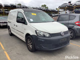 2013 VOLKSWAGEN CADDY 2K, LH SIDE, 08/10-06/15 2K0857551G SUNVISOR