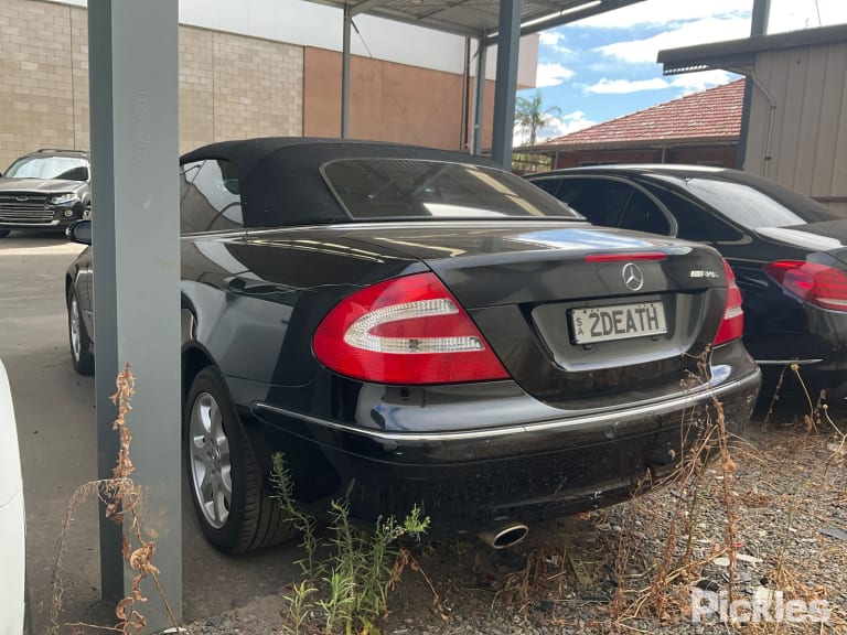 2005 MERCEDES CLK C209/A209, 06/02-08/05 A2098200164 LEFT TAILLIGHT