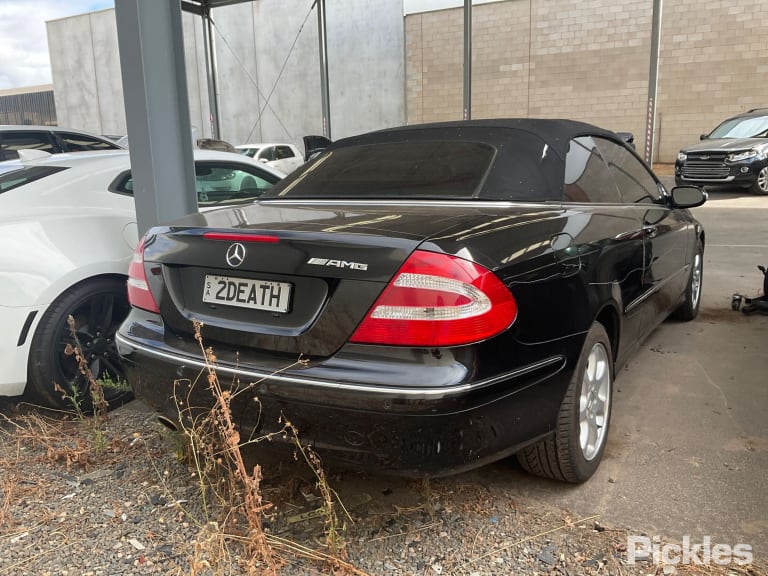 2005 MERCEDES CLK C209/A209, 06/02-06/09 A2097200746 LEFT FRONT WINDOW REG MOTOR