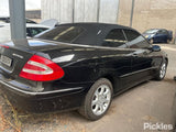 2005 MERCEDES CLK C209/A209, 06/02-06/09 A2097250110 LEFT FRONT DOOR WINDOW