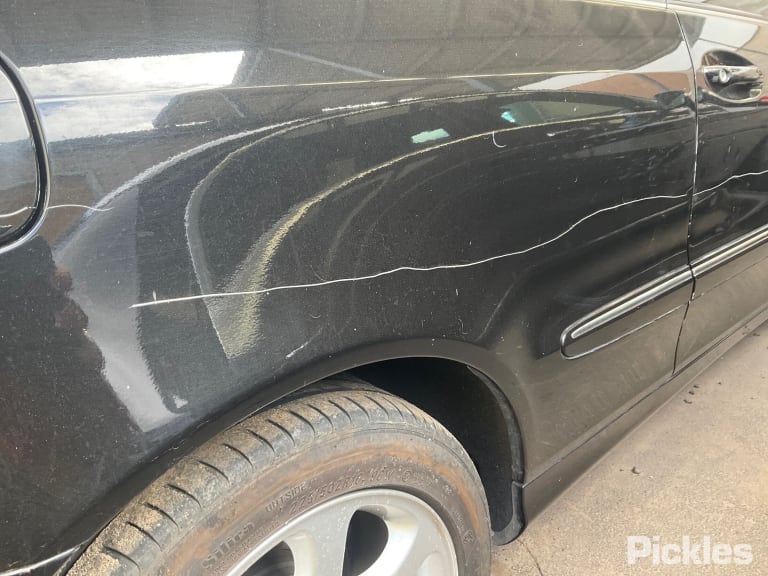 2005 MERCEDES CLK C209/A209, 06/02-06/09 A2097200105 LEFT FRONT DOOR