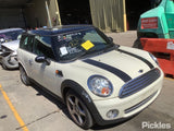 2008 MINI COOPER W/ CHROME MOULD TYPE, R55/R56/R57, 04/04-08/10 51112753995 FRONT BUMPER
