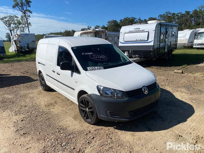 2011 VOLKSWAGEN CADDY 2K-2KN, ELECTRIC TYPE, 12/04-02/21 1K2423055K STEERING BOX RACK