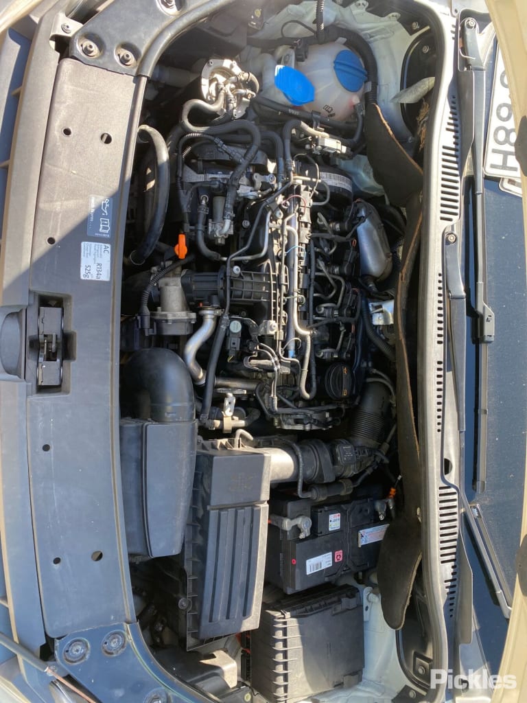 2011 VOLKSWAGEN CADDY 2K-2KN, ELECTRIC TYPE, 12/04-02/21 1K2423055K STEERING BOX RACK