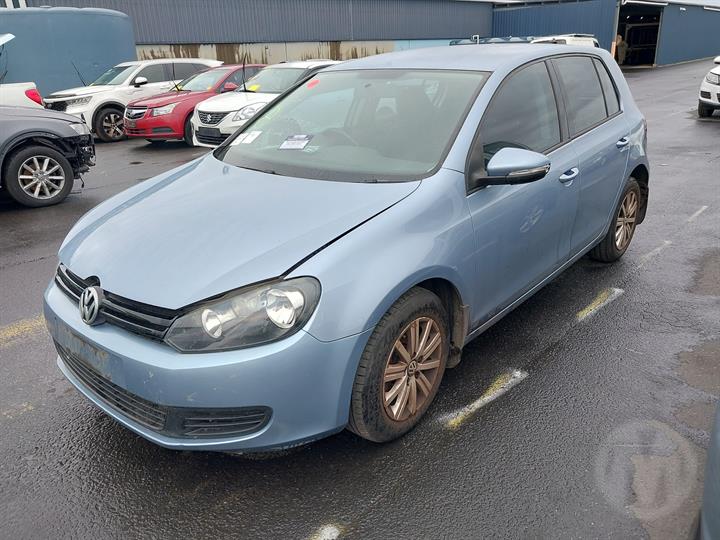 2010 VOLKSWAGEN GOLF GEN 6, HATCH, DOOR REG ASSY (REG AND MOTOR), 10/08-03/13 5K4839461/5K0959703C LEFT REAR WND REG MOTOR